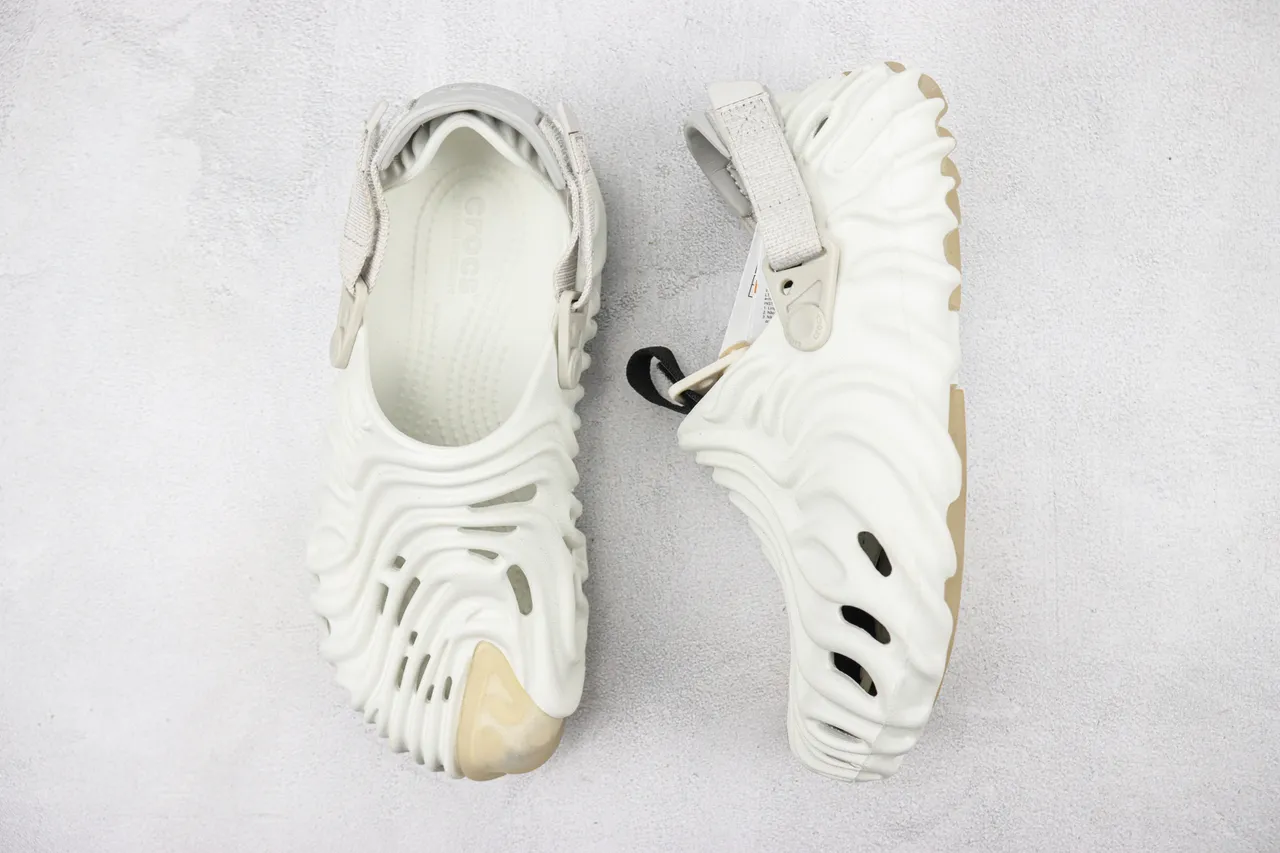 Crocs x Salehe Bembury Pollex Clog Off-White Sculpted Foam zueco 3