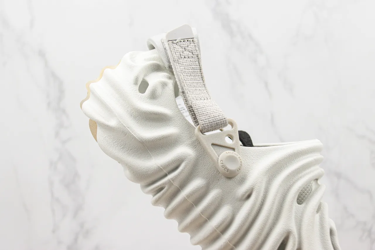 Crocs x Salehe Bembury Pollex Clog Off-White Sculpted Foam zueco 5