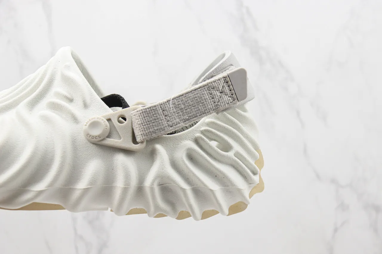 Crocs x Salehe Bembury Pollex Clog Off-White Sculpted Foam zueco 7