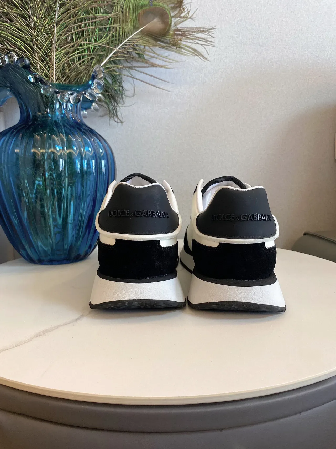 دي سي شوز أسود بيج Retro Runner Silhouette بانيلينج سيد و ليذر لايف ستايل سنيكر 7