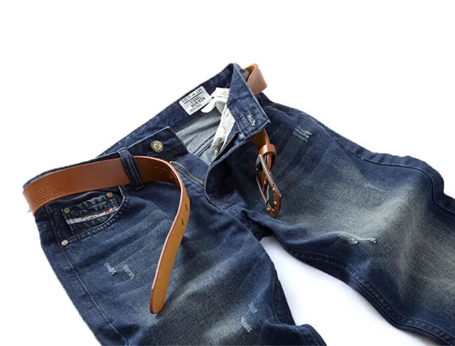 Diesel Distressed Wash Relaxed Fit Denim Shorts 11