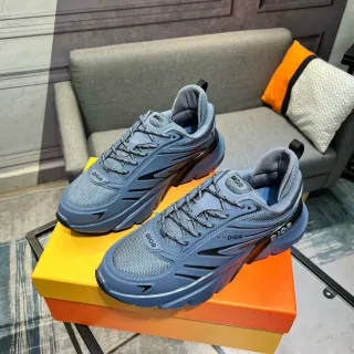 Dior B23 Tênis Chunky Cinza Azul