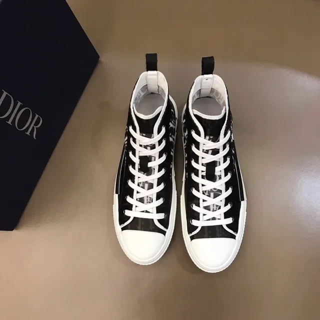 Dior B23 Monogram sneakers lifestyle montantes 3