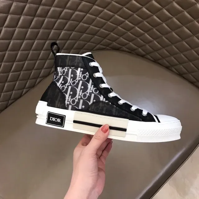 Dior B23 Monogram sneakers lifestyle montantes 4