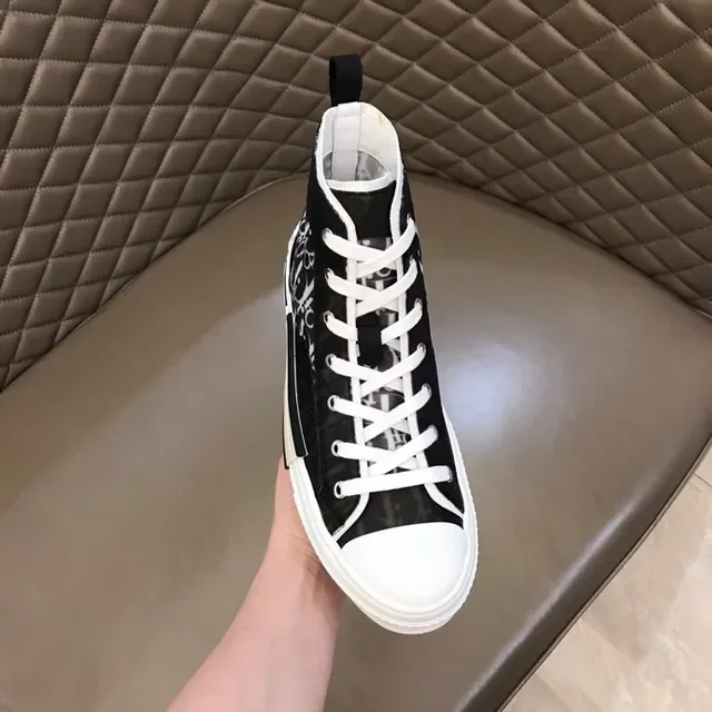Dior B23 Monogram sneakers lifestyle montantes 5