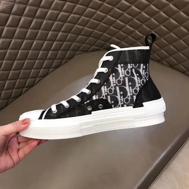 Dior B23 Monogram sneakers lifestyle montantes 7