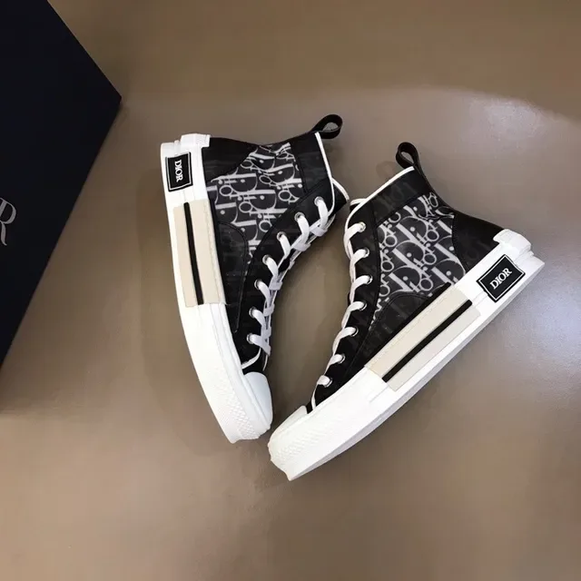 Dior B23 Monogram sneakers lifestyle montantes 8