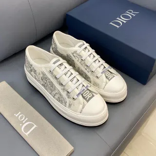 Dior B23 Toile imprimée Plate-forme Chaussures de style de vie
