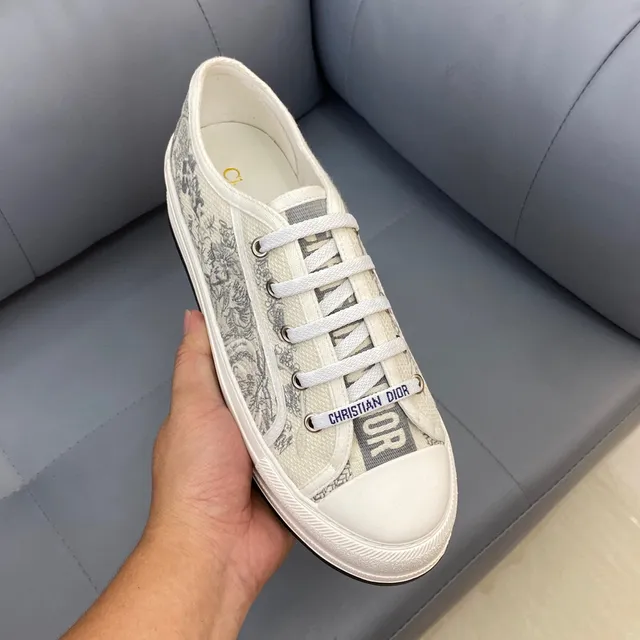 Dior B23 Printed Canvas Platform Lifestyle Sneakers 7