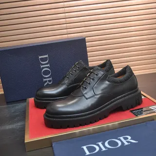 Dior B27 Sapatos Oxford de couro preto