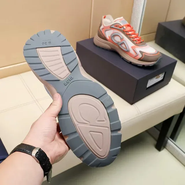 Dior B27 حذاء رياضي متعدد الألوان سميك النعل نمط حياة 4