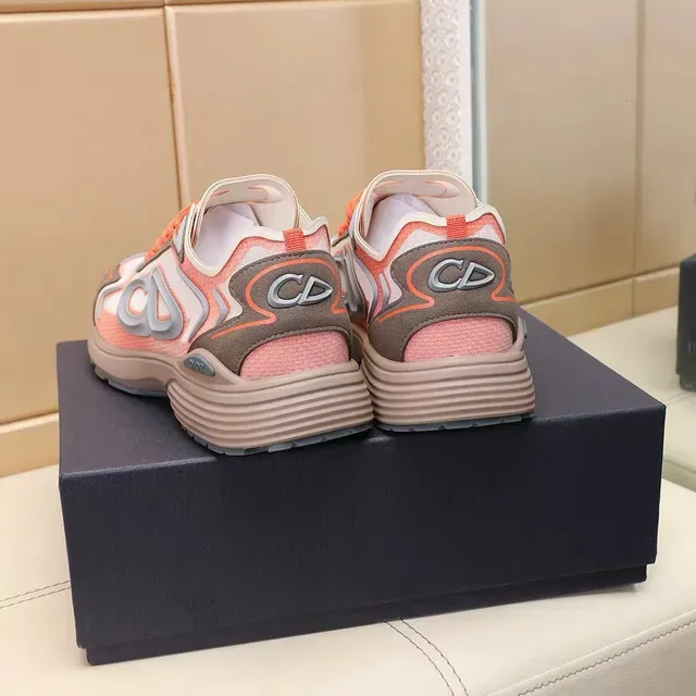 Dior B27 حذاء رياضي متعدد الألوان سميك النعل نمط حياة 6