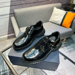 Dior B27 جلد بانت حزام مع إبزيم لوفرز