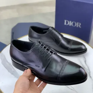 Dior कैप टू ब्रोग ओक्सफोर्ड जूते