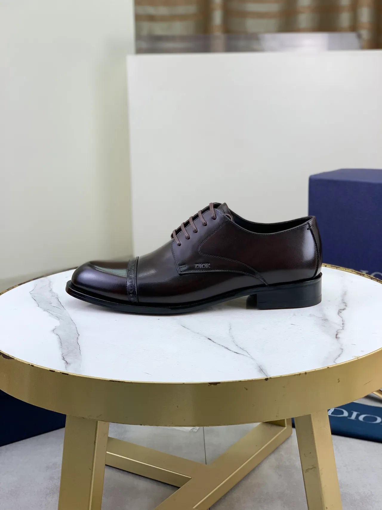 Dior Cap-Toe Brogue Oxford Shoes 6