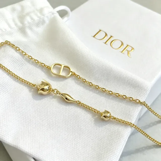 Dior Dioriviera Chaîne Or Blanc Multi-Charm Bracelet 3