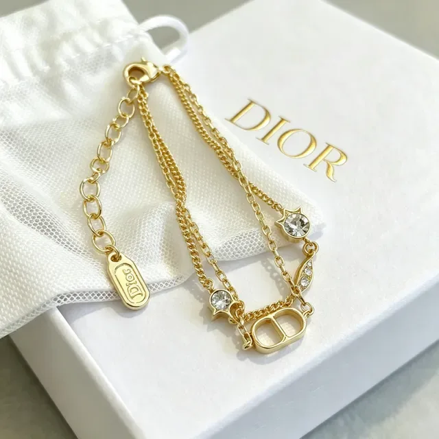 Dior Dioriviera Chaîne Or Blanc Multi-Charm Bracelet 4