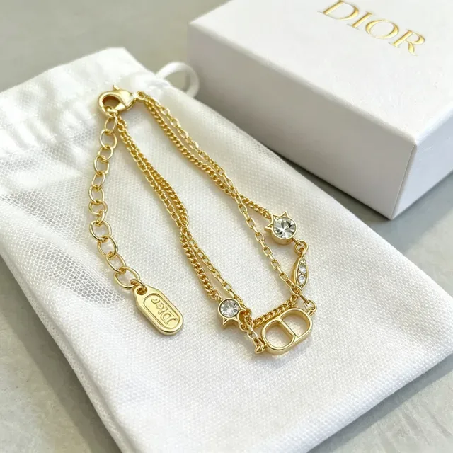 Dior Dioriviera Chaîne Or Blanc Multi-Charm Bracelet 5