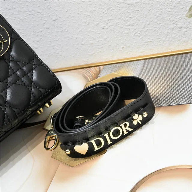 Dior Lady Dior Light Gray Quilted Tote Bag 17