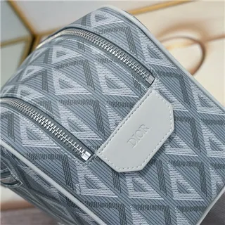 Dior Monogrammed Rectangular Zippered Handbag 13