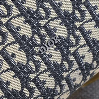 Dior Monogrammed Rectangular Zippered Handbag 24