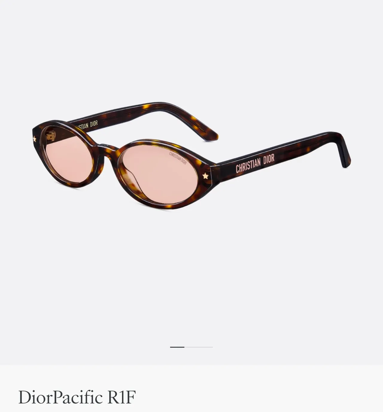 Dior Pacific R1F Black Acetate Cat-Eye Sunglasses 6