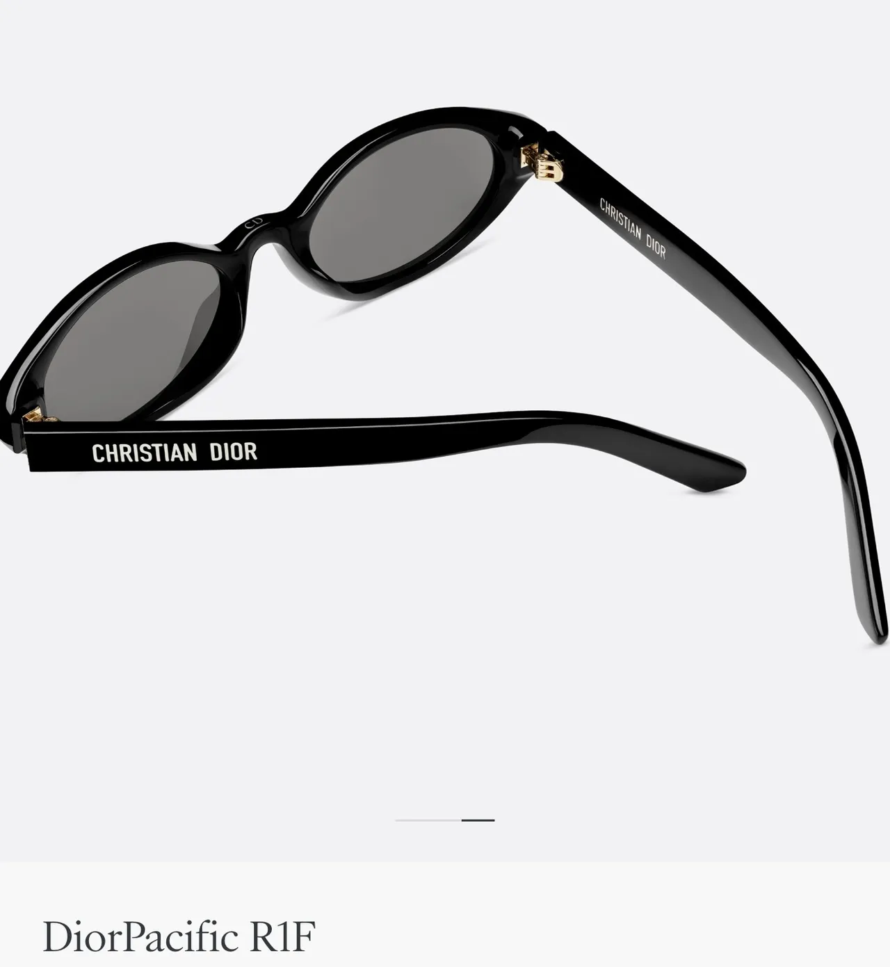 Dior Pacific R1F Black Acetate Cat-Eye Sunglasses 7