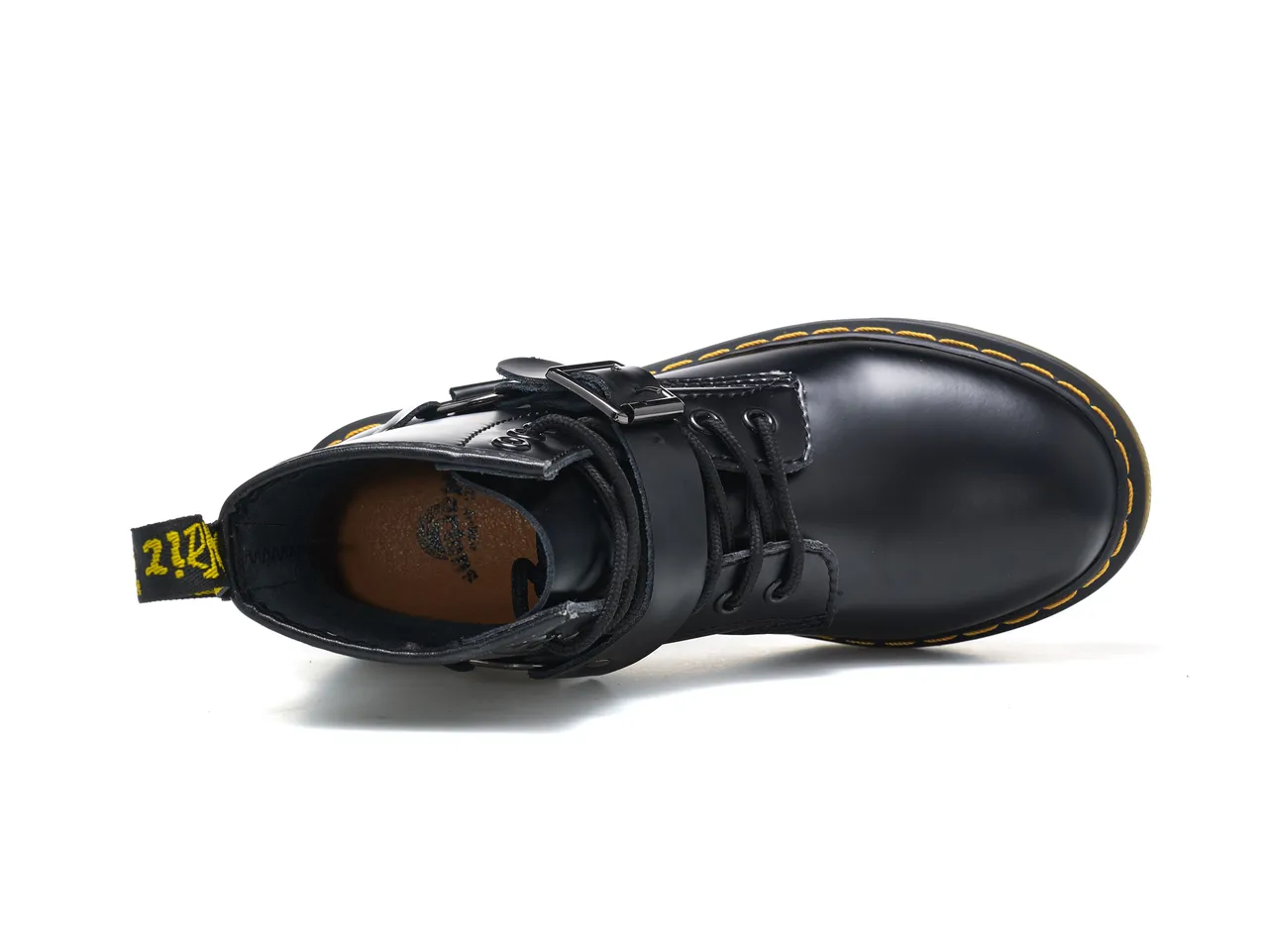 Dr. Martens 1460 Harness bottes Martin en cuir noir 2