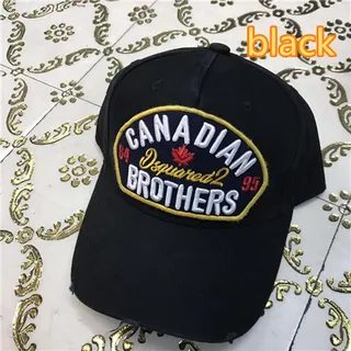 Dsquared2 Canadian Brothers Patch brodé Casquette de baseball blanche 2