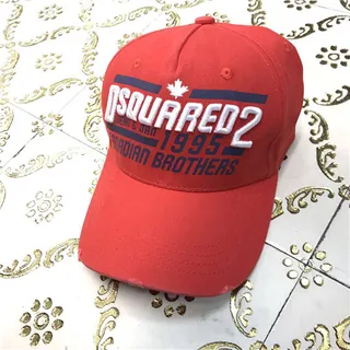 Dsquared2 ICON 1995 কানাডিয়ান ভাই কালো বেসবল ক্যাপ 3