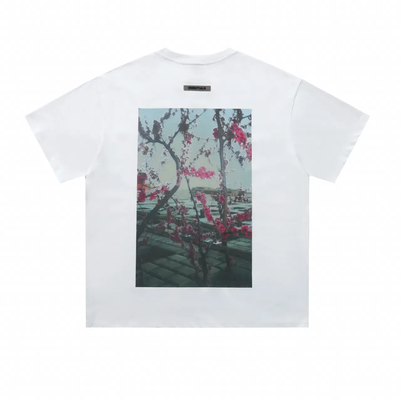 Fear of God Essentials 宽松花卉印花T恤 4