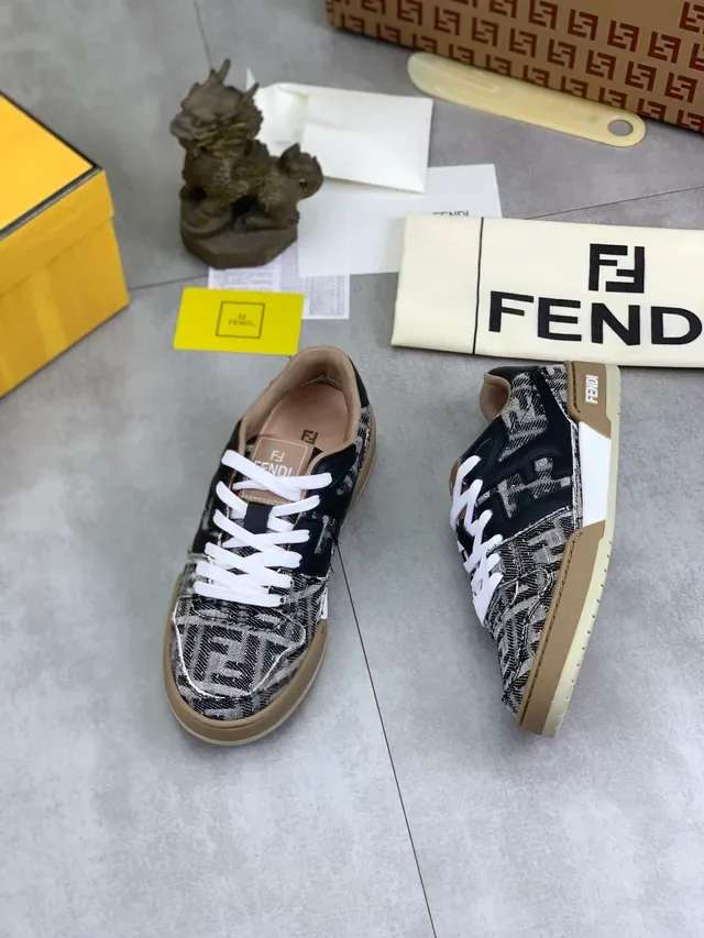 Fendi FF Jacquard Lifestyle Sneaker 5