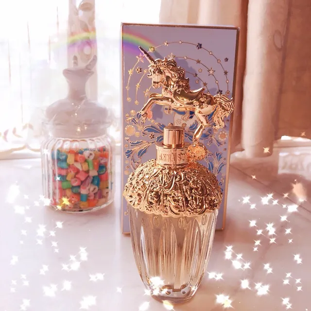 Anna Sui فانتازيا ذهب وردي وحش قرن واحد مزخرف عطر 4