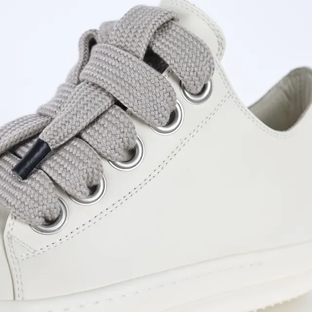 Beige Gray Minimalist Low-Top Sneakers 6