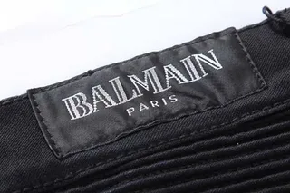 Jeans con paneles de rodilla estilo moto con cremallera negros 13