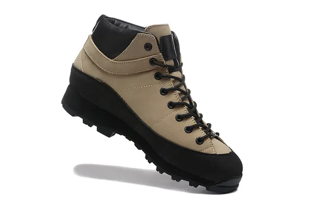CRISPI 米色和黑色 GORE-TEX 技术徒步靴 6