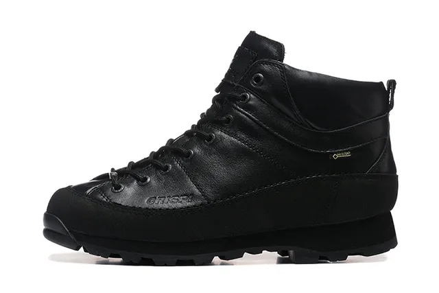 CRISPI 米色和黑色 GORE-TEX 技术徒步靴 11