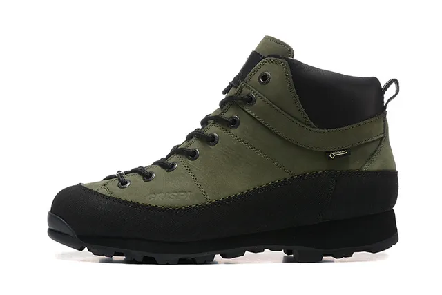 CRISPI 米色和黑色 GORE-TEX 技术徒步靴 20