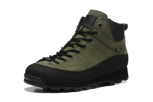 CRISPI 米色和黑色 GORE-TEX 技术徒步靴 21