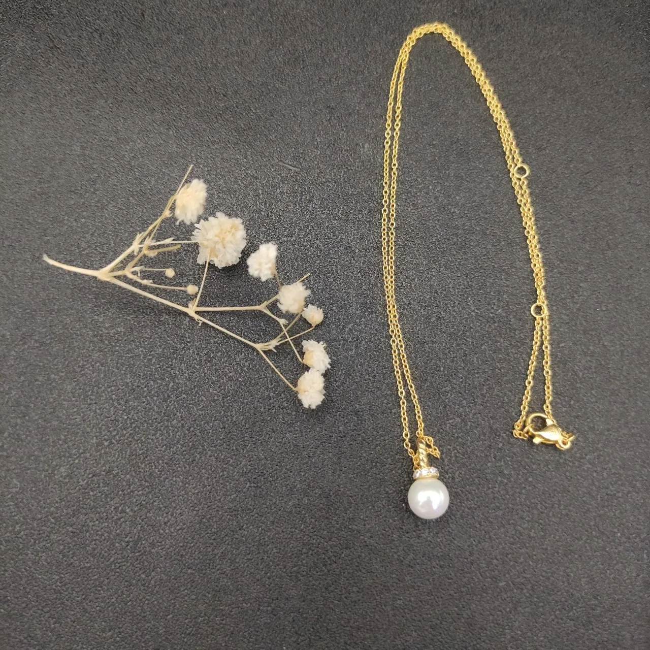David Yurman Twisted Rope Pearl Drop Necklaces 7