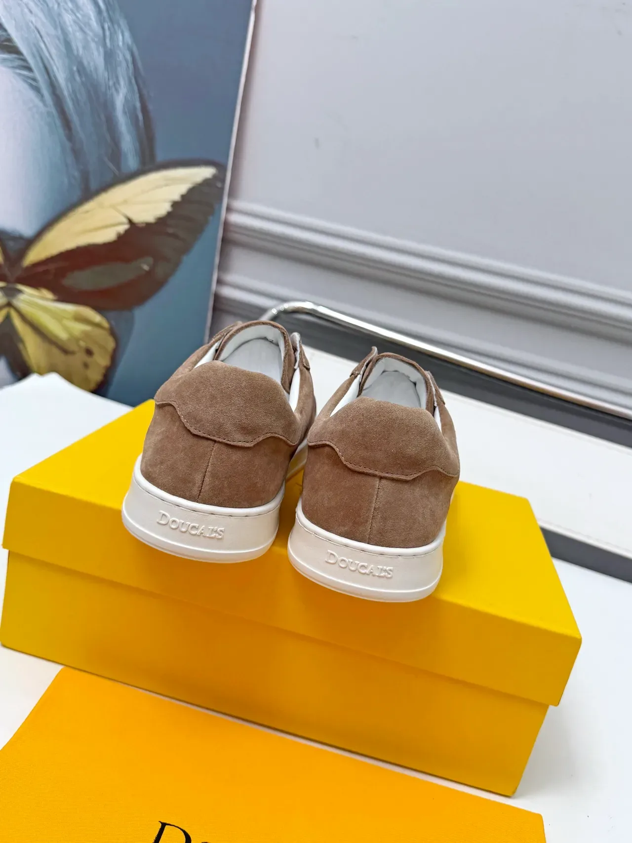 Doucal's Suede Slip-On Lifestyle Sneakers 3