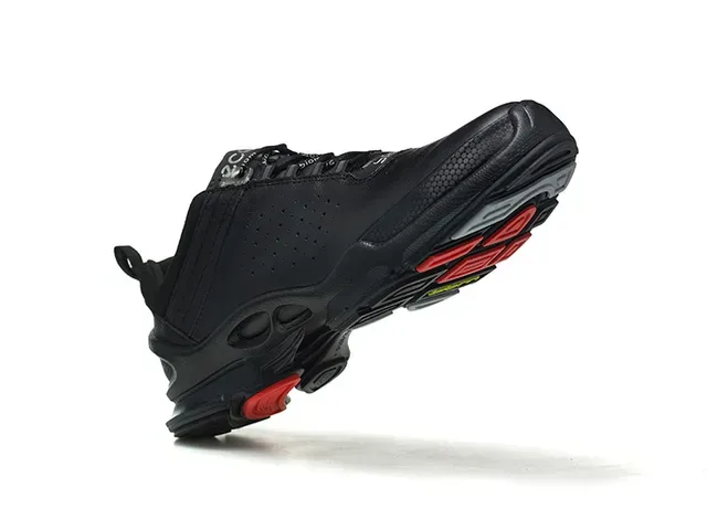 ECCO Biom Black Purple Perforated Leather Upper Sculpted Biomechanical Midsole Lifestyle Sneakers 12