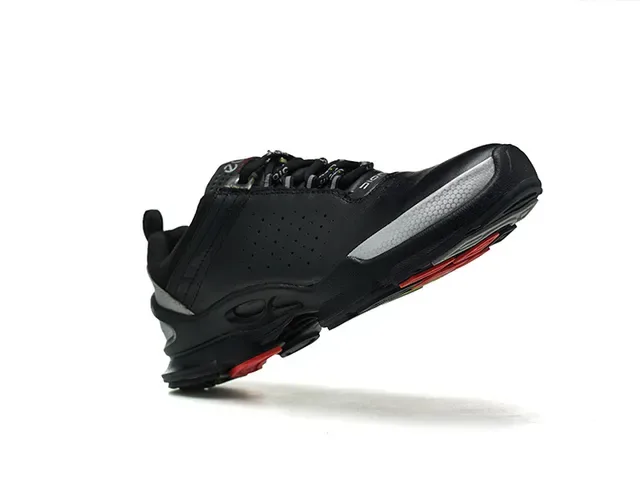 ECCO Biom Black Purple Perforated Leather Upper Sculpted Biomechanical Midsole Lifestyle Sneakers 19