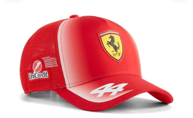 Ferrari Scuderia #44 红色棒球帽 2