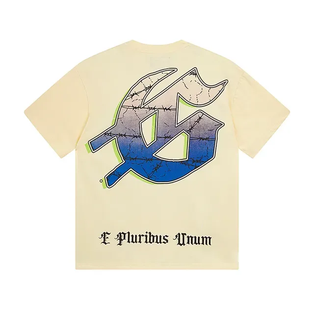 Graphic-Print Oversized Double-Sided Skull Motif T-Shirt 3
