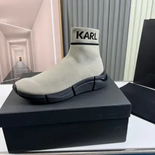 KARL Chaussures Lifestyle à Enfiler en Maille Ajustable
