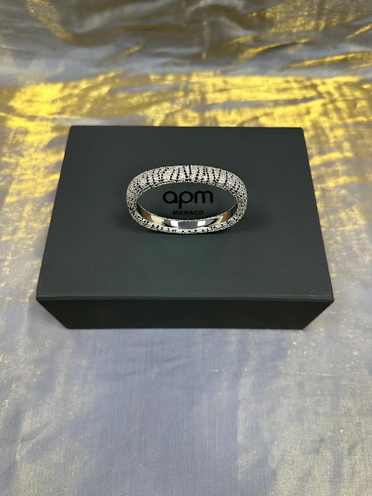 Bandeja cuadrada estructurada navy silver forro acolchado de terciopelo para joyería 6