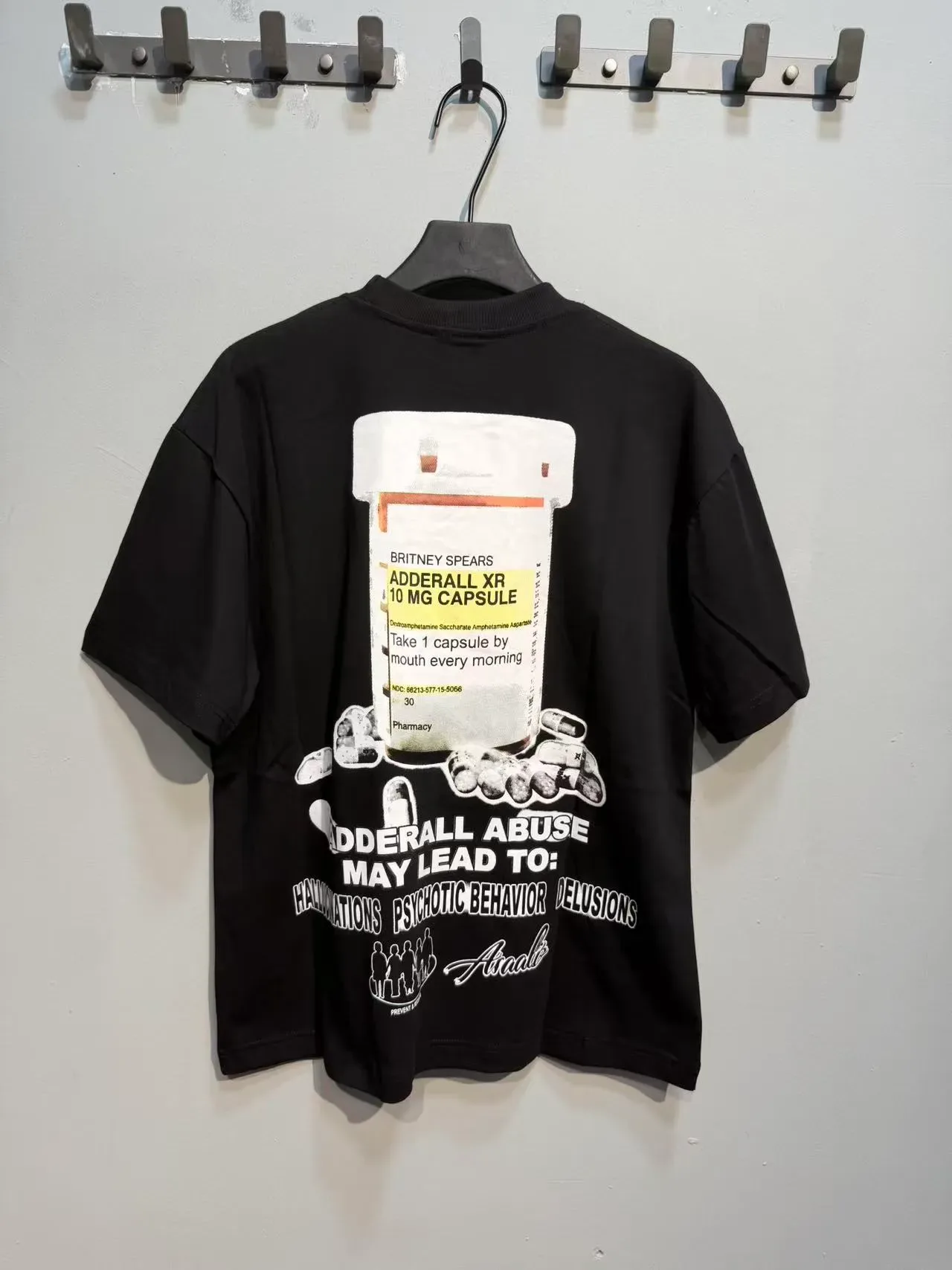 Oversized Tabloid Graphic Print T-Shirt 11
