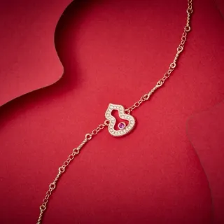 Collier chaîne à maillons tordus en or rouge avec pendentif en forme de cœur à jour