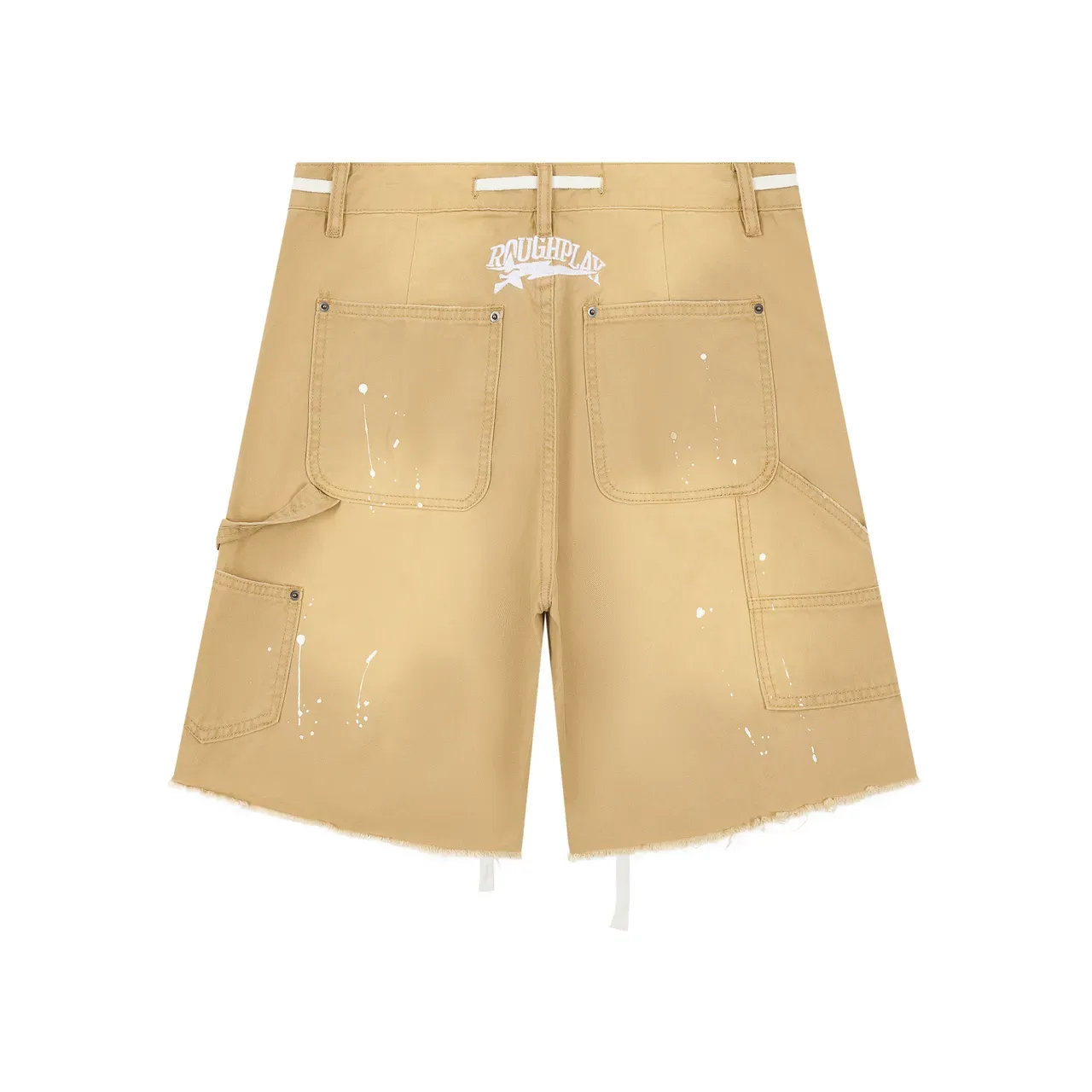 Shorts Cargo Distressed Arch Logo Roughalay 7